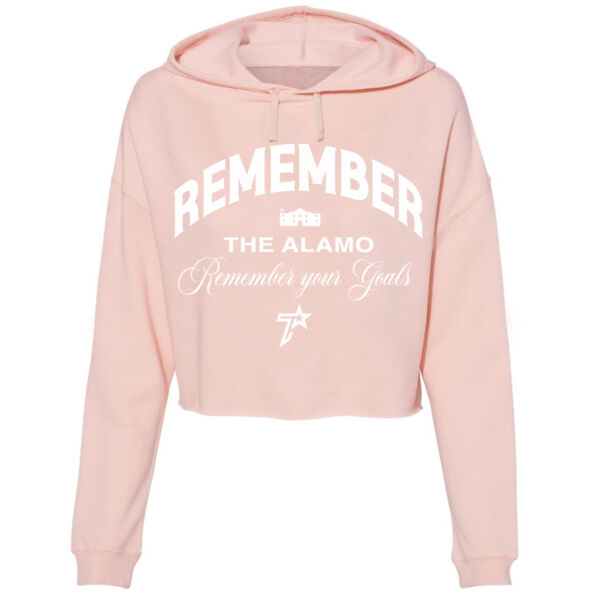 ALAMO - PREMIUM WOMEN'S CROPPED HOODIE - $8T56Y1$ Thumbnail