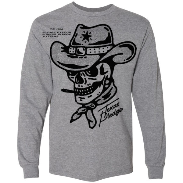 SKULL - PREMIUM HEAVYWEIGHT LONG SLEEVE T-SHIRT - 9ECT6Y Thumbnail
