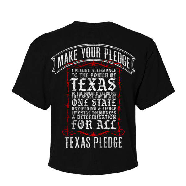 ALLEGIANCE - WOMEN'S CROPPED T-SHIRT - $J38CHK$ Thumbnail